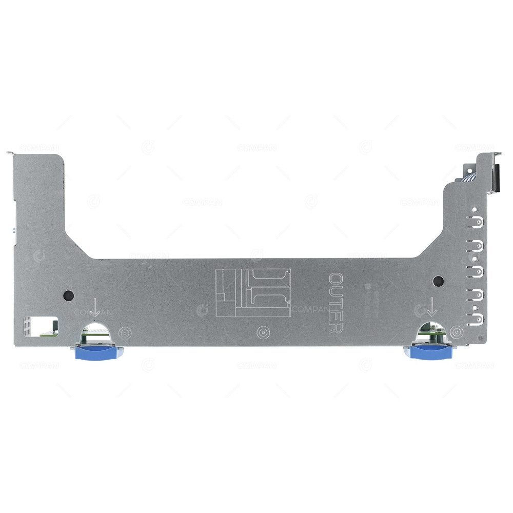 C718C DELL RISER 2-SLOT PCI-E X16 WITH BRACKET FOR DELL PRECISION R5400